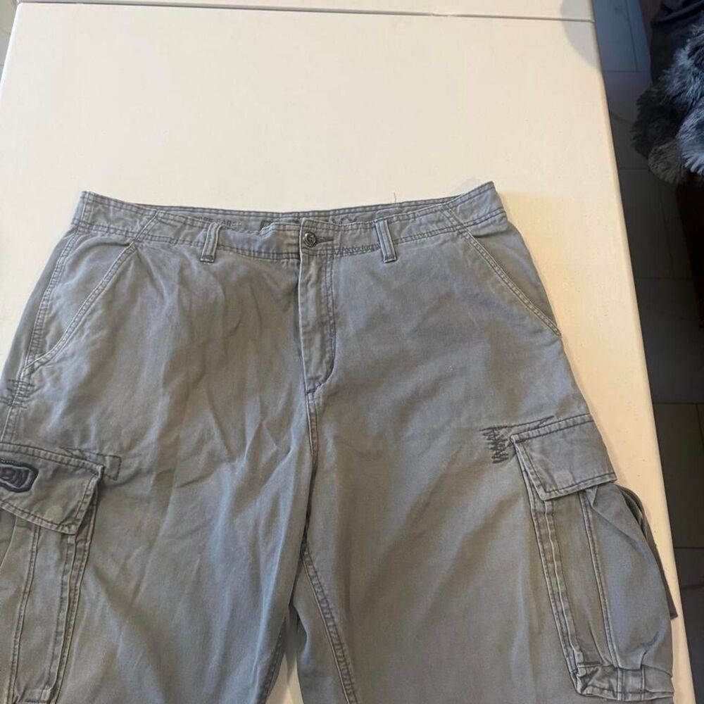 Old-navy Men's Grey and Khaki Shorts